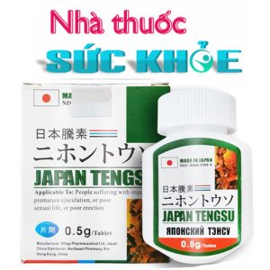 Có tem chống hàng giả chính hãng Japan. Thành phần thảo dược tự nhiên an toàn. Chỉ cần uống 1 viên trước khi quan hệ 30 phút. Giúp cương dương mạnh mẽ, kéo dài thời gian quan hệ.