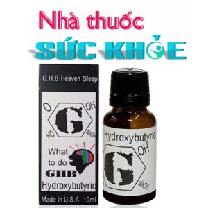 Thuốc ngủ GHB dạng nước